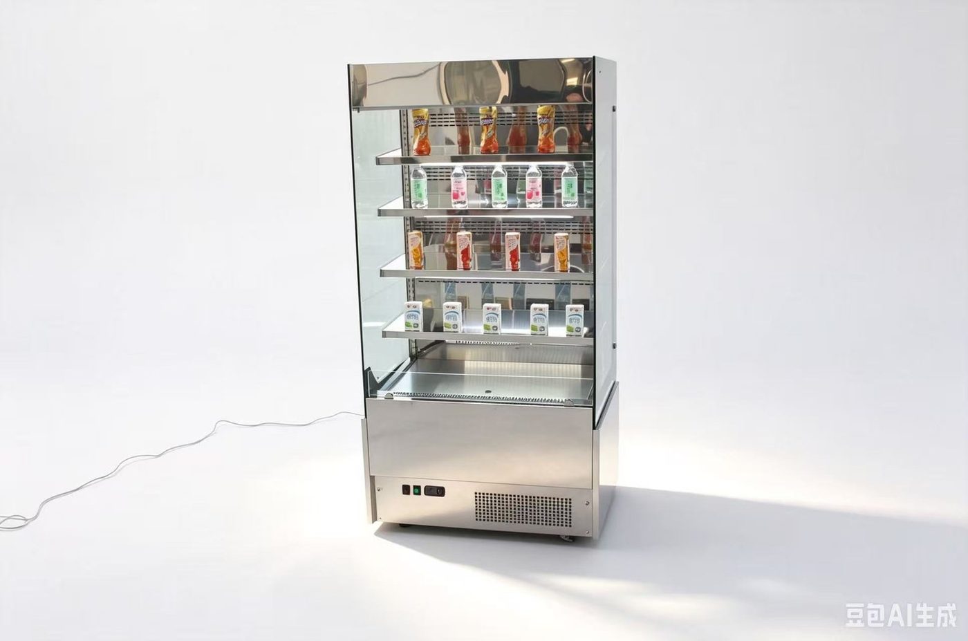 风幕展示柜 RY-AC 系列 — PEZO 风幕柜及四面玻璃展示柜 cake display cabinet